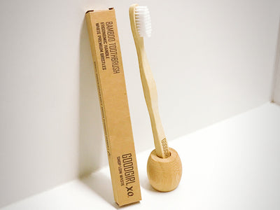 Bamboo toothbrush DuPont bristle